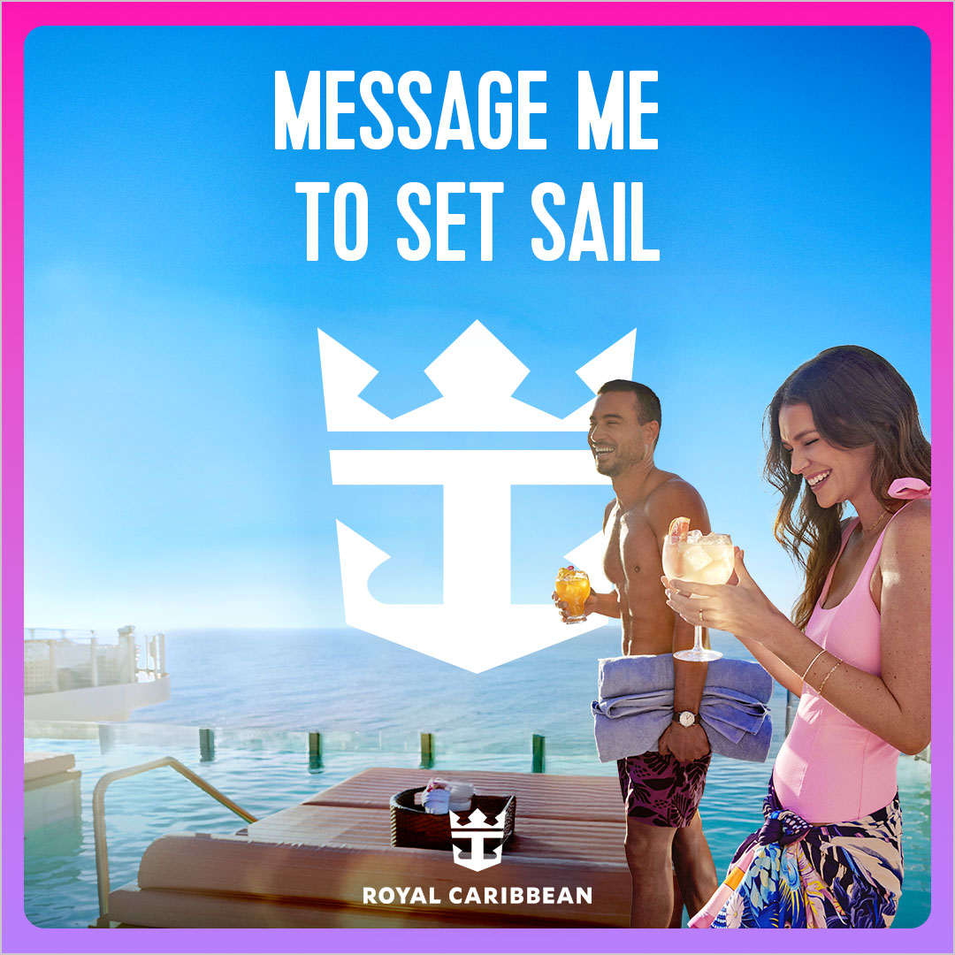erikafarr3eda's tweet photo. Let Dragonfli Escapes help you
Escape the Ordinary! #RoyalCaribbean
#Exploremore https://t.co/1lJfi9zjPd