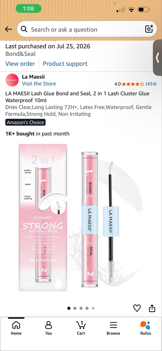 Kari_bari__'s tweet photo. Though… if any of u wear lash clusters I’ve cried since 1pm and my lashes are still on https://t.co/vsnvI3IpFR