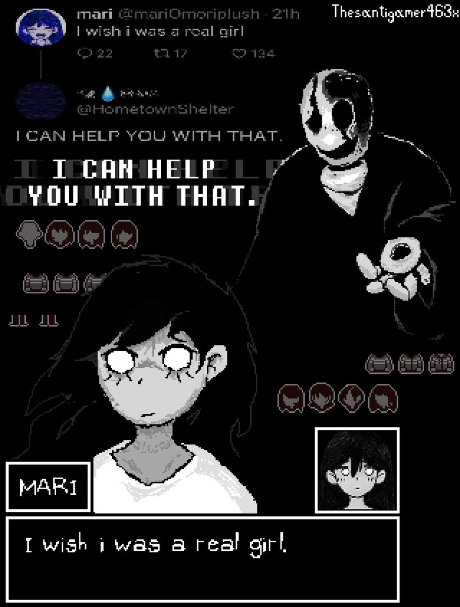 santigamer463x's tweet photo. The man who speaks with his hands and the woman who plays the piano.

#OMORI #DELTARUNE https://t.co/yFMLvF8OUJ