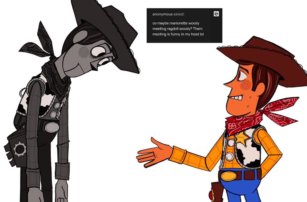 sentrysapper's tweet photo. best friends ! #toystory #woodypride https://t.co/LDduXJa54I