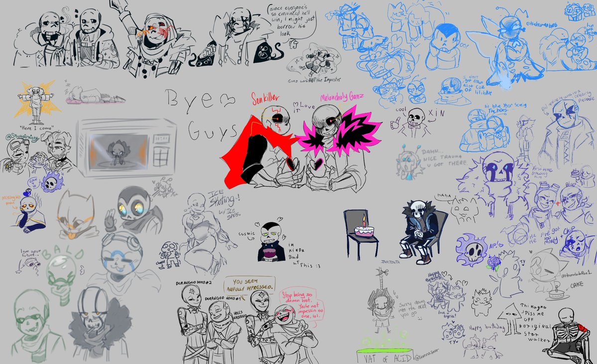 NyriaTamare's tweet photo. THANK YOU FOR JOINING MY BIRTHDAY MAGMAAAA!! 

YOU ALL ARE WONDERFUL! I SLEEP NAO

might wake up to some birthday meal mwehehehe and some more self serving drawings https://t.co/8zm8LbsdFb