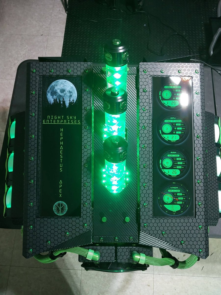 XPCMTeam's tweet photo. Alien Starship Power Core by Shanon James Thomas
#pcbuild #pcsetup #pcmodding #gamingpc #custompc #xpcm #watercooling #customloop https://t.co/VQuxwMK32l