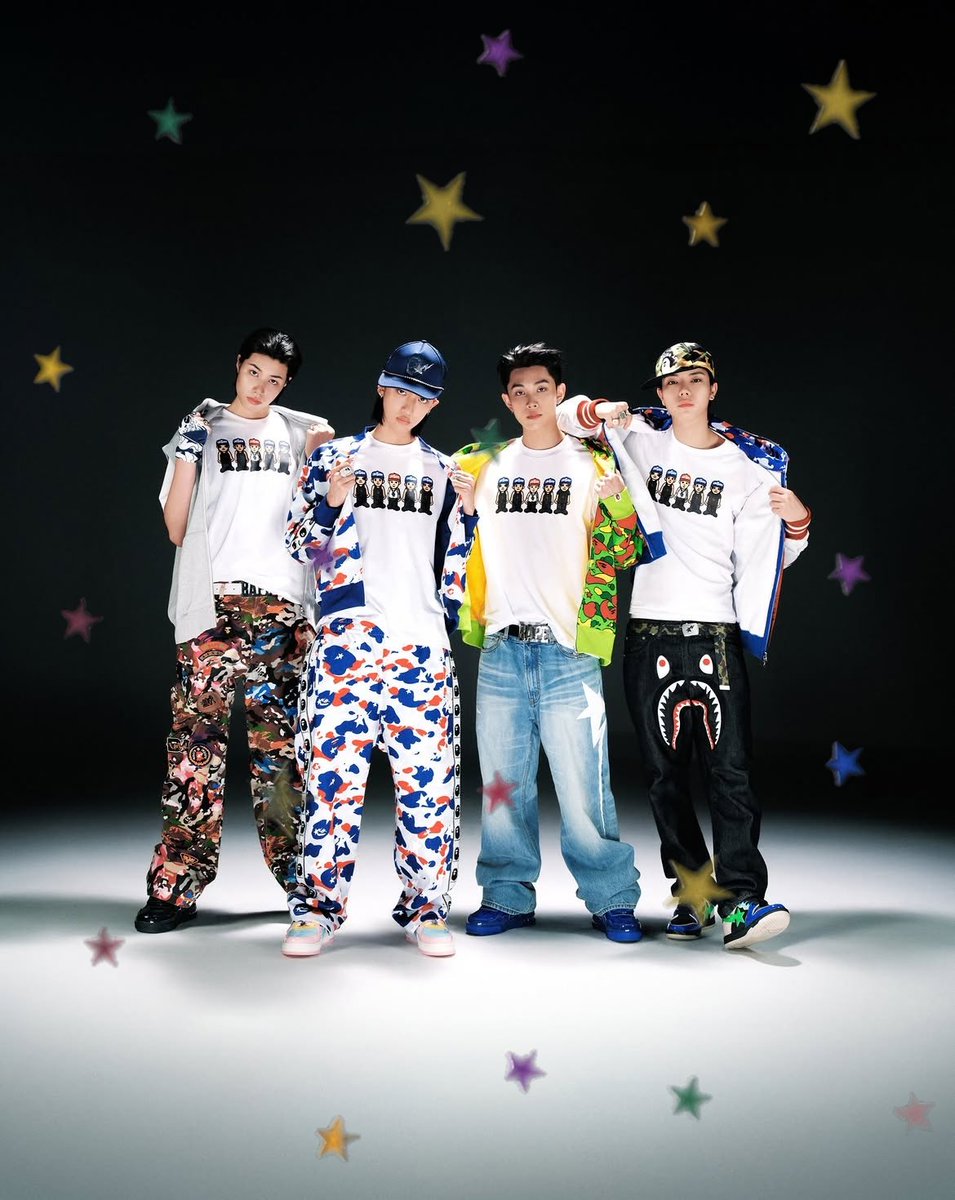 ohyiuI's tweet photo. BAPE × JAY PARK &amp; LNGSHOT – 4SHOBOIZ VOL.2: 4SHOVILLE TEE &amp; MIXTAPE SET. https://t.co/CoumefRck4