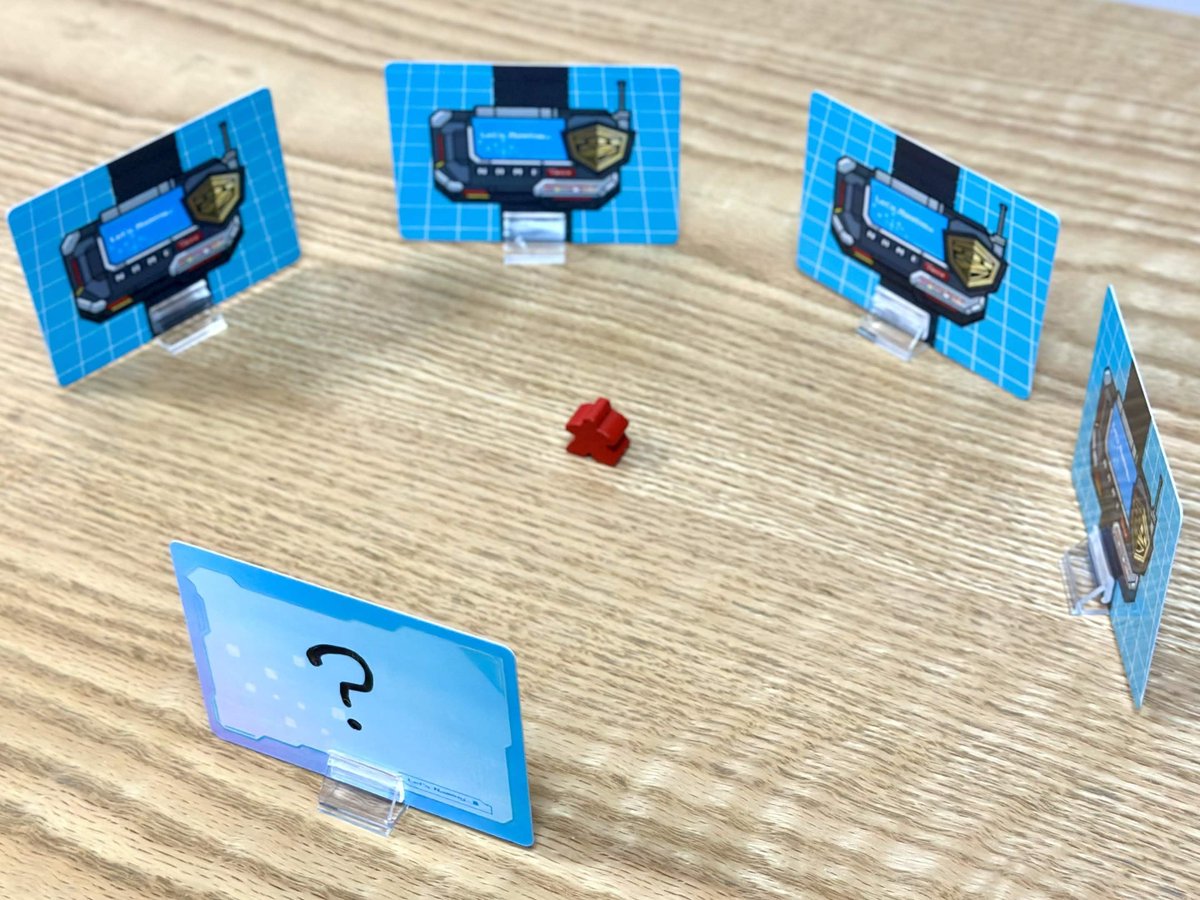 himitsu_shacker's tweet photo. 秘密結社しゃっかーは【339番】でした！ありがとうございます！

新作『命名戦隊ナヅケンジャー』

戦隊のテーマ・カラー・性格からお互いの考えた名前を予想！協力型パーティ���ゲームです！

【土-M128】
かんたん紹介→ https://t.co/KVN2uzc2lN
ゲーム詳細：https://t.co/E3KCuYckRR

#きたこし https://t.co/6a2zak5hYX