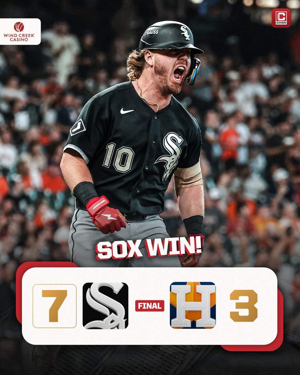 CHSN_WhiteSox's tweet photo. THE CHICAGO WHITE SOX ARE MOVING ON TO THE ALDS!!! 🍿🔥

FIRST PLAYOFF SERIES WIN SINCE 2005 🤯 https://t.co/lkhNeOms5i