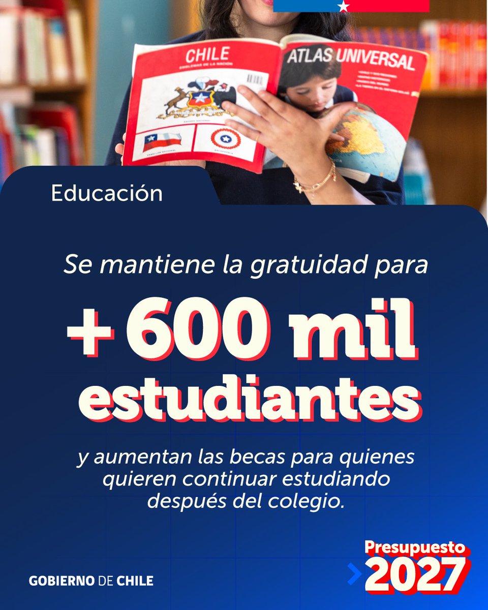 GobiernodeChile's tweet photo. #ParaVivirMejorAhora #Presupuesto2027 https://t.co/pktYTHYHLB