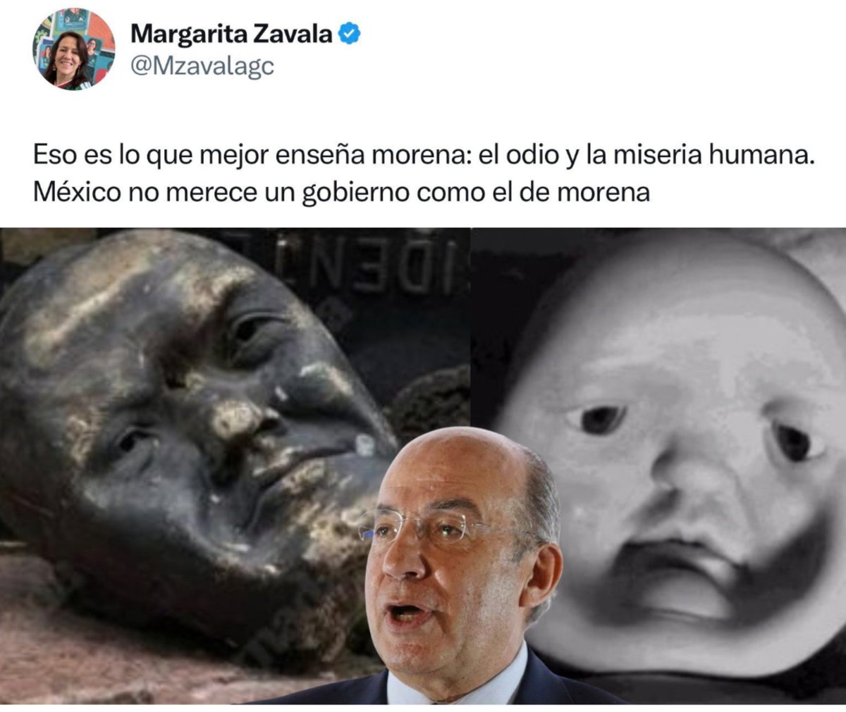 ZuritaCarpio's tweet photo. Se pronunció más rápido @Mzavalagc por una estatua que por los niños de la Guardería ABC https://t.co/zkM1Lotdna