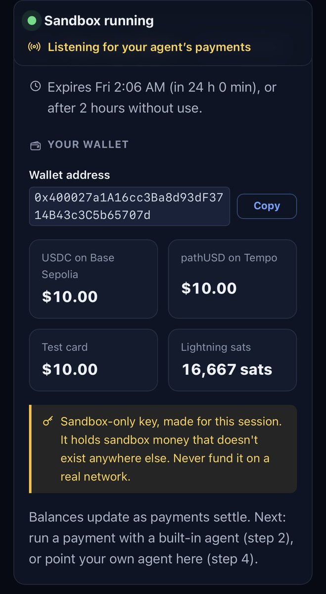 JorgeOrtega's tweet photo. AI agents won’t just use software.

They’ll buy from it.

We’re offering agent payments at Latitude 10.

Our new services and our Agent Payments Sandbox let developers build agents that can discover services, use them, and pay programmatically with x402. https://t.co/GRxsWQfFsq