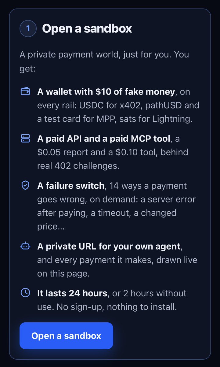 JorgeOrtega's tweet photo. AI agents won’t just use software.

They’ll buy from it.

We’re offering agent payments at Latitude 10.

Our new services and our Agent Payments Sandbox let developers build agents that can discover services, use them, and pay programmatically with x402. https://t.co/GRxsWQfFsq