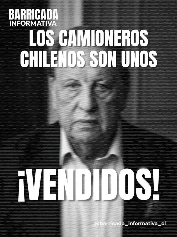 Jfcardenasr's tweet photo. Camioneros son Golpistas https://t.co/dIGK9fz1k6