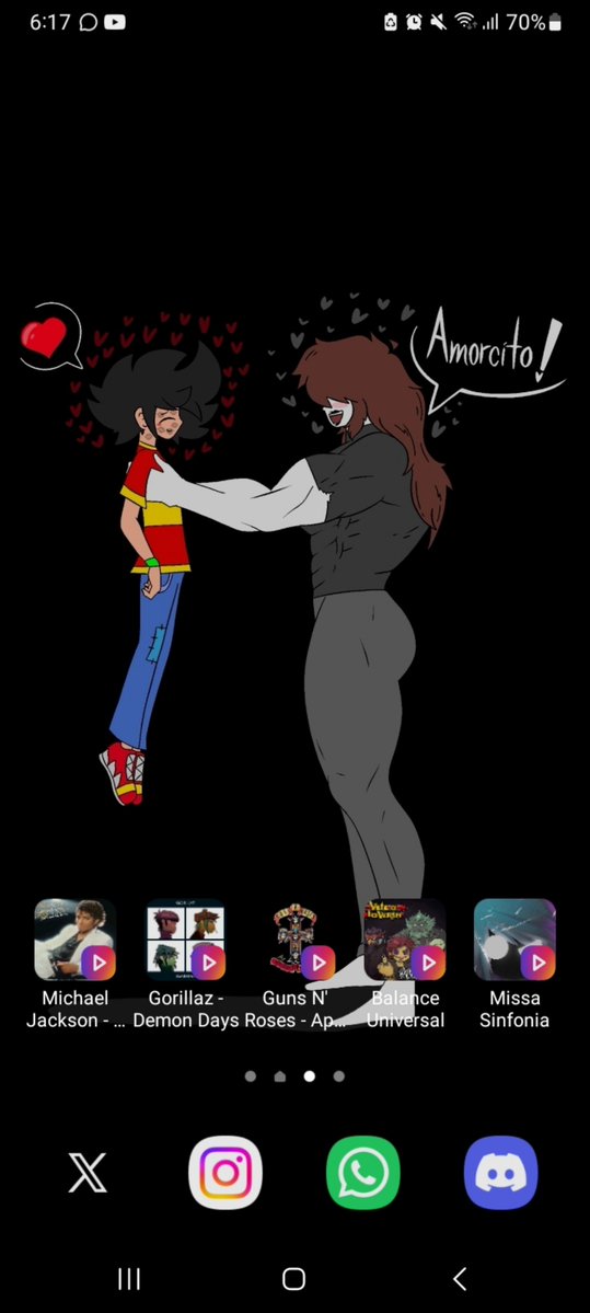 ElGabriel53's tweet photo. Mi oc con el de mi nv, no hay nada más lindo que ella :333 https://t.co/A8CNBmjEQN