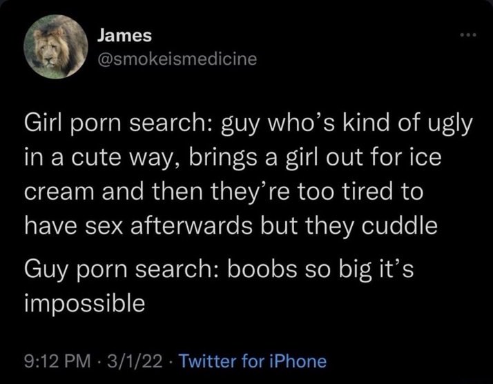 4ngelshe4ven's tweet photo. Noticing how misogyny bleeds through the cracks of everything etc etc, however “boobs so big it’s impossible” is an all timer https://t.co/qSlJFubA4H