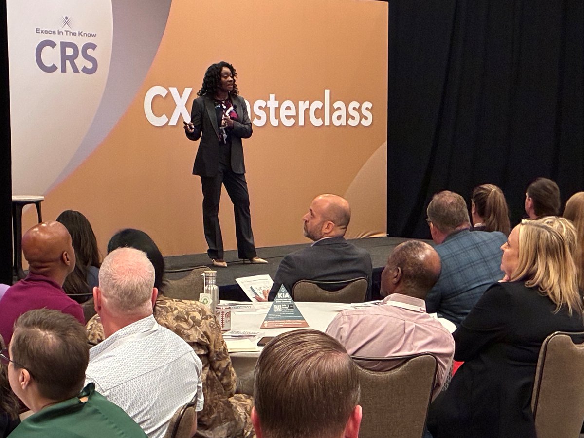 ExecsInTheKnow's tweet photo. What a way to close Day 1 at #CRSScottsdale!

Huge thanks to Alice Sesay Pope and our partners at @Vapi_AI for an insightful CX Masterclass on building trust with generative AI and keeping people at the heart of transformation.

#CRSMoments #ExecsInTheKnow https://t.co/8KJqUGAFt3