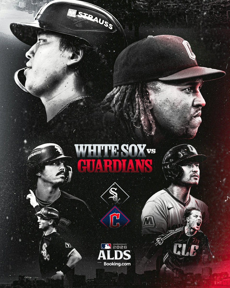 It will be an AL Central battle in the ALDS between the @​WhiteSox and @​CleGuardians! 
 [📷](https://pbs.twimg.com/media/HTgSKDMXMAAkLtd.jpg) https://pbs.twimg
