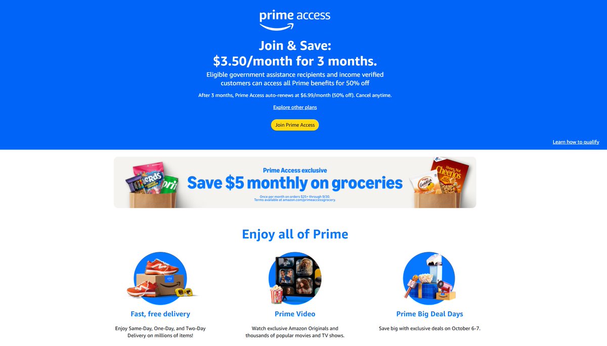 Sun25266's tweet photo. Unlock the best of shopping and entertainment with Amazon Prime!
Amazon Prime: Fast, Free Delivery, Exclusive Savings, Unlimited Movies, TV and live sports, Ad-Free Music &amp; Extras. Experience all the benefits today by visiting https://t.co/ywZgaiJU3O 
#Ad #Prime #Amazon https://t.co/eYQhHMJoEb