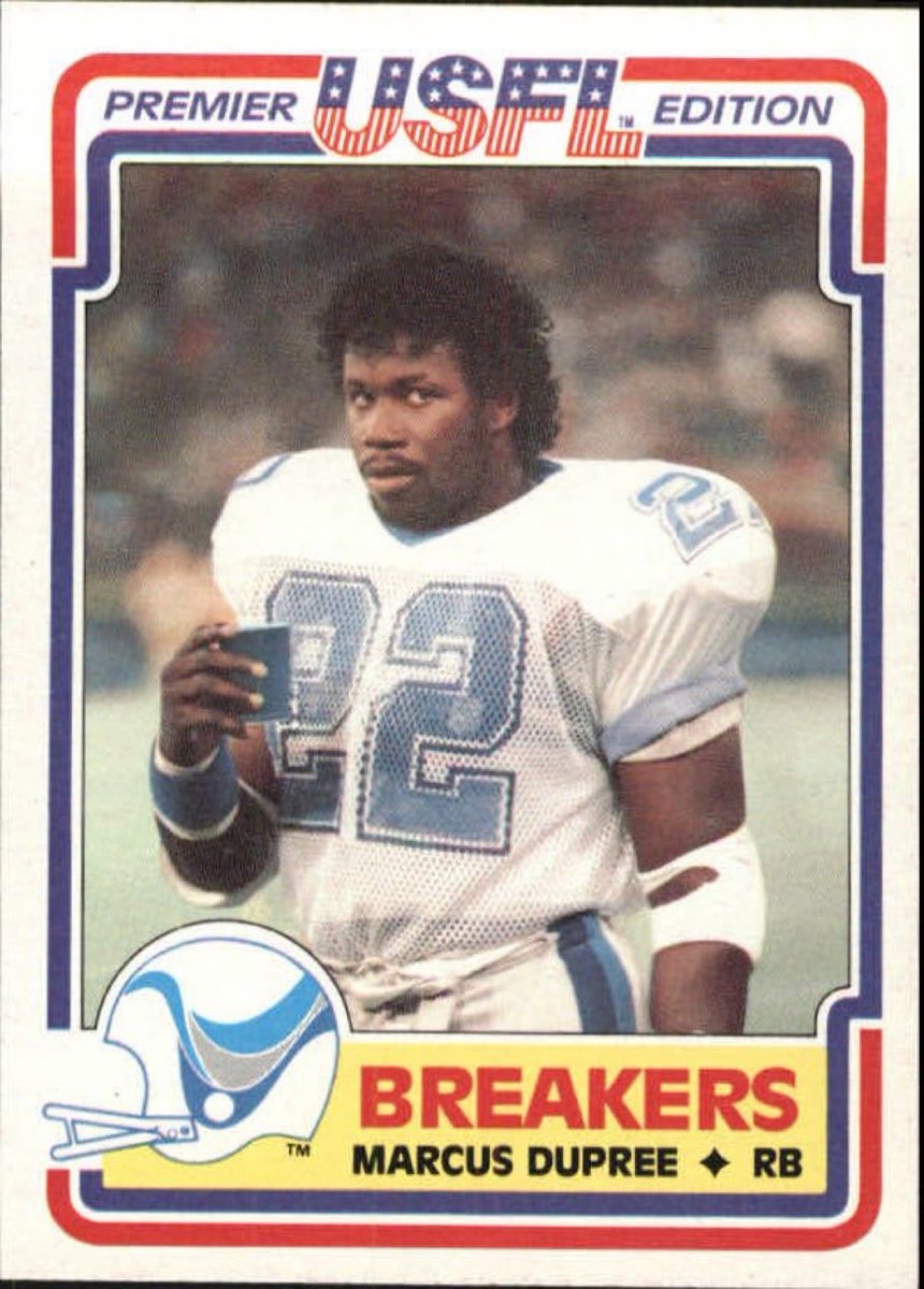 NFLHuddleUp's tweet photo. Marcus Dupree was football’s greatest ‘what if.’ At 18, he looked unstoppable - part Earl Campbell, part Ferrari. Then injuries hit. But for that flash in 1982, no one ran like him.

Follow @NFLHuddleUp to resurrect legends like him.   

#NFL 🏈 #History  #Football https://t.co/BBd5EadkRT