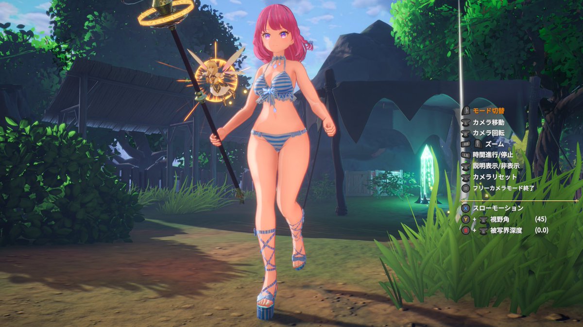 ys_game_jp's tweet photo. ようやく #蒐命のラスティル DLCのSteamページを公開できました…！🎉✨

ちょっと季節外れになっちゃいましたが…
水着衣装(5色)＋九尾アクセのセットです！🦊

🔹水着防具「アクア・エトワール」
🔹アクサセリ「九尾狐の尻尾」

「アクア・エトワール」は、腕・腰・足紐のパーツを個別でON/OFFできる特殊機能付きです。🛠️

【明日・10月2日】より配信予定です！

https://t.co/eDVljTMEzp

#indiegame