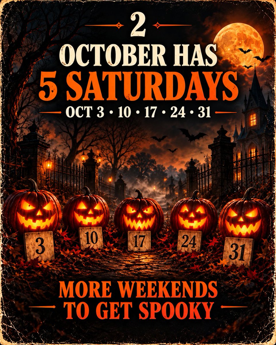 BookingTrolley's tweet photo. 🎃 POV: October 2026 is giving us EVERY reason to stay spooky! 👻🧡
#BookingTrolley #Halloween2026 #October2026 #SpookySeason #HalloweenWeekend #HalloweenVibes #WeekendGetaway #TravelInspiration #TravelGram #ExploreMore #TravelMemories #OctoberVibes #HalloweenLovers https://t.co/zXg4aQrZZ5