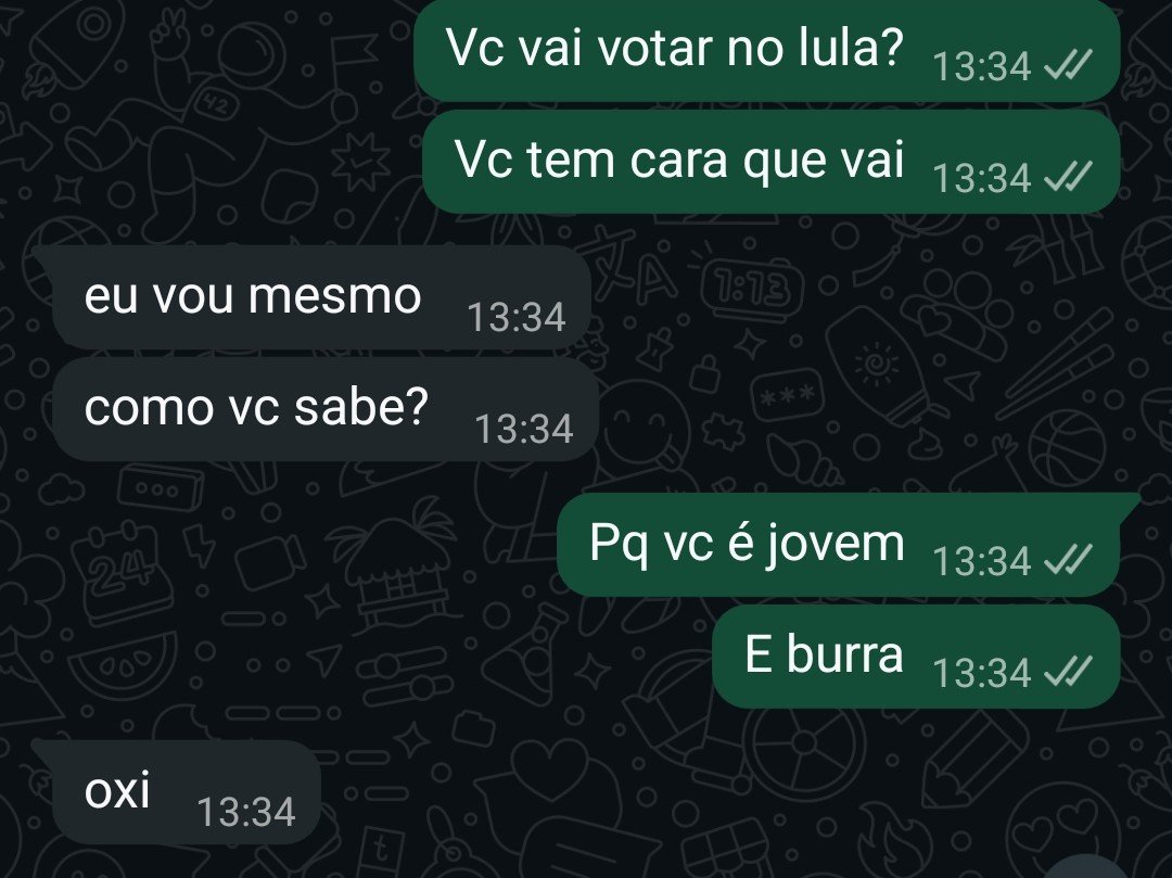 v1_jju's tweet photo. Traumatize seus xovens https://t.co/9LppVeccDK