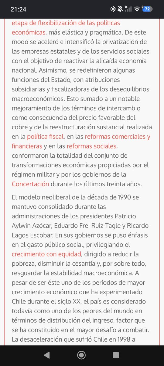 Gan59287's tweet photo. @BLABLAPOST @AvelloCarrillo Ahí cuentan la mitad de la historia, es verdad que Pinochet no sabía cómo recuperar chile pero Lee este Articulo completo. Para que no te mienta o desinformes lo que te conviene no más. https://t.co/pYtJONmOXy