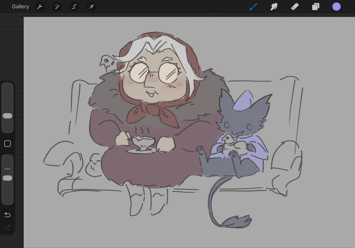 frostyhawthorn's tweet photo. rems gonna eat that pigeon https://t.co/usCAAQxGjJ