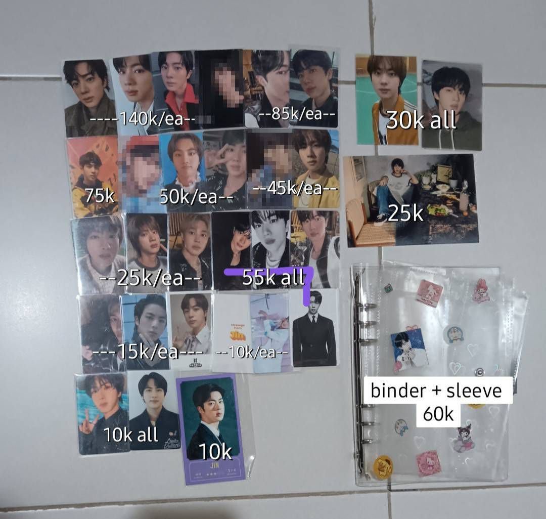 alrvjjyx's tweet photo. WTS HELP RT 🙏🏻💜

💰Price in pict
🌷Condi by dm
✅WW BUYERS WITH INA ADDRESS
❌Exc pack+adm
🏡Makassar
Tags. wts wtb wtt photocard namjoon seokjin ld wv r2 busan withmuu target rim pob ums her butter jimin happy mpc little wishes posca sleeve lfb pc bts ina ww gom vendi https://t.co/8FOK6LbPq9