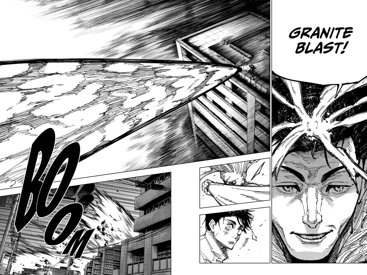 judgeman42's tweet photo. @Greenestofall1 @heisdayo13 @Sezarax 1. Surely you aren't calling Granite Blast "chip damage", I must be misinterpretating that
2. Ryu is near his same speed and has the best HH durability
3. Jogo is a glass cannon and would just die to a Granite Blast if caught
4. Incorrect.
5. Movement feats ≠ better speed https://t.co/OFc8u9LWIw