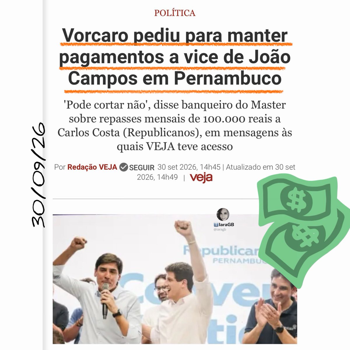 iaragb's tweet photo. Vamos para cima deles Tabata‼️

É uma milícia‼️ https://t.co/M8XB1ohTp7