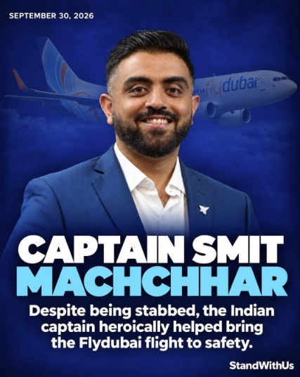 M9USA_'s tweet photo. DEAR RACISTS, stop the blind hatred. 

Captain Smit Machchhar, an INDIAN HERO who helped save 174 lives, is being saluted around the world.🙏 https://t.co/PLwTZ8wDm2