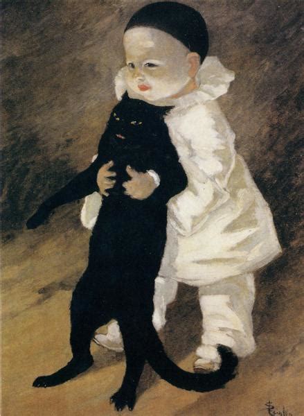 filthycashew's tweet photo. It’s giving Théophile Steinlen’s Perriot and the Cat https://t.co/99250Pwcl4
