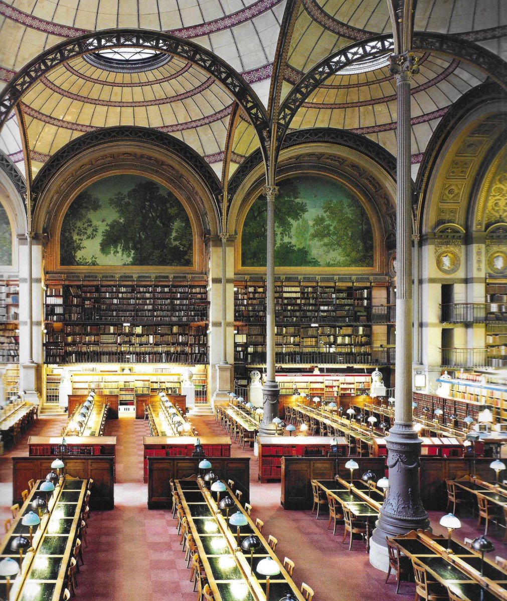luusssso's tweet photo. Photographs of the Bibliothèque Nationale de France by Candida Höfer (1997-98) https://t.co/aVRZvuonnv