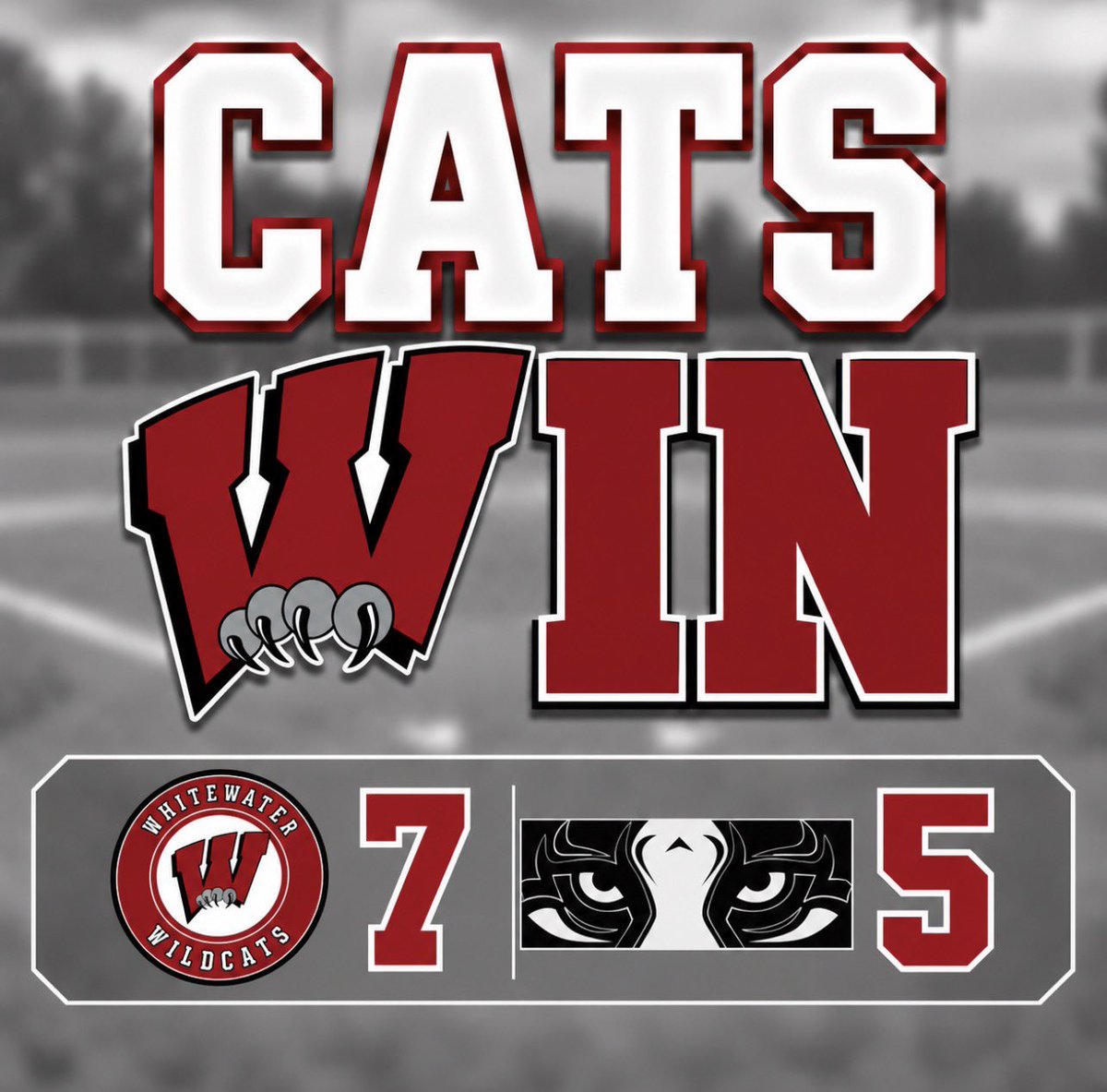 WHSAthletics_'s tweet photo. Extra Innings!
Extra Effort!
Extra Sweet!
Varsity softball defeats Fayette!
#CatsWin https://t.co/fNo7ZQVA2z