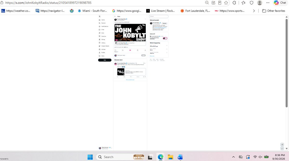 BadPoliceFLA's tweet photo. @JohnKobyltRadio 
@BadPoliceFLA 
@AP @UPI @BBCWorld @DailyMail 

After my POST, more #evidence that it was NOT displayed! See IMAGE BELOW!