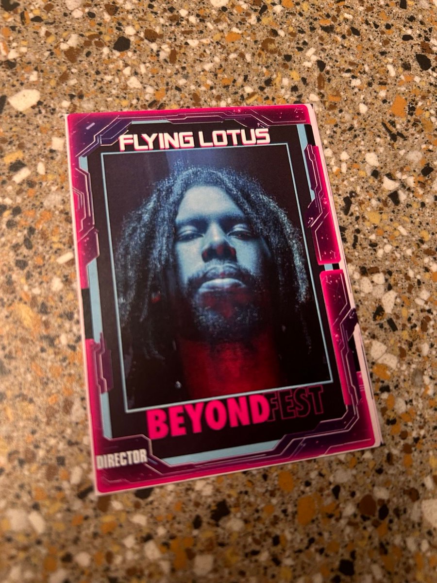 BeyondFest's tweet photo. People’s Republic: today we have double header with two trading cards:

Flying Lotus will only be available at the V/H/S/Mixtape screening!

Jane Levy will only be available at the RIVER screening! https://t.co/KWyjGDfv1a