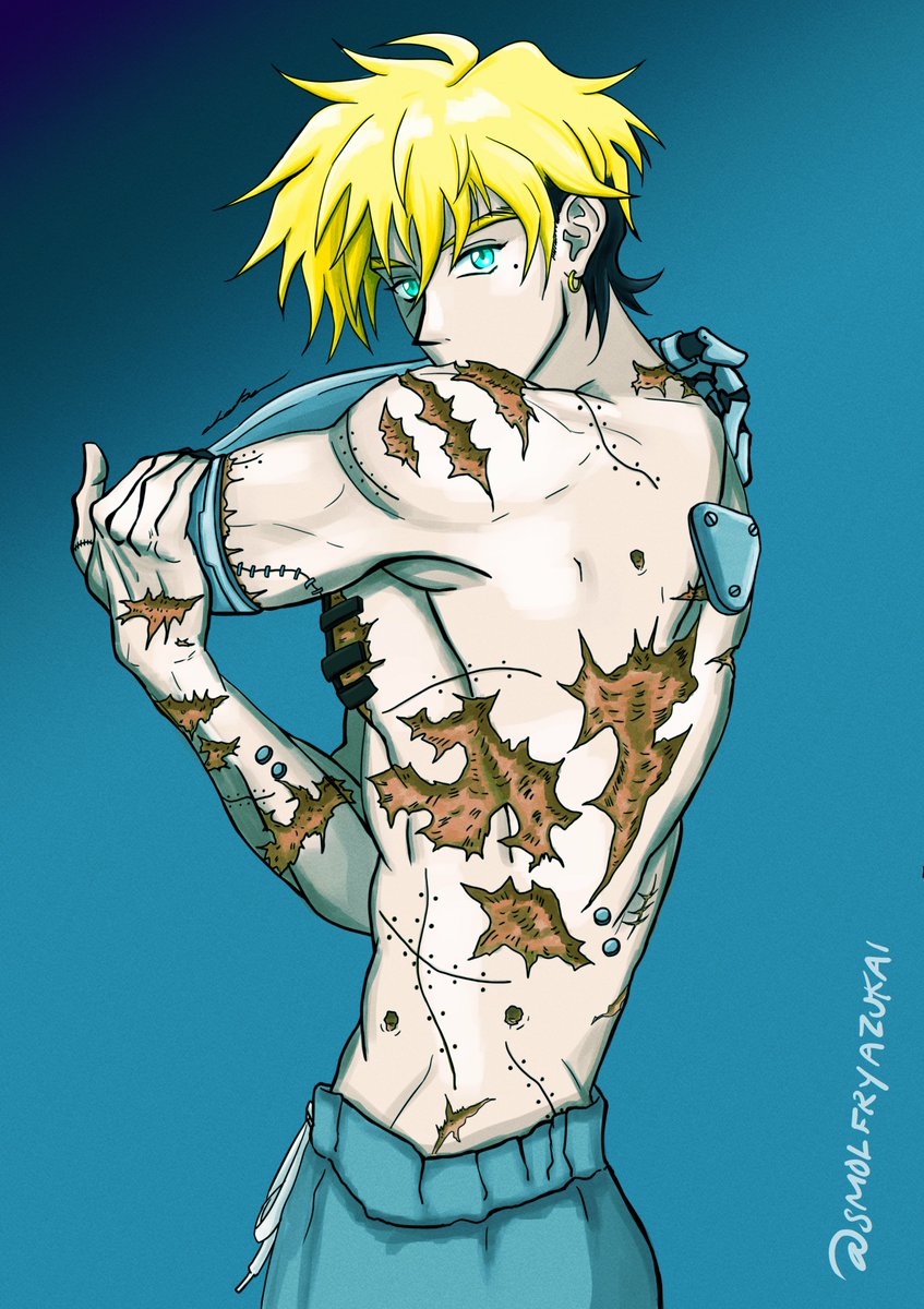 SmolFryAzukai's tweet photo. I made my sketch digital~ https://t.co/VAS8Oldfq2
