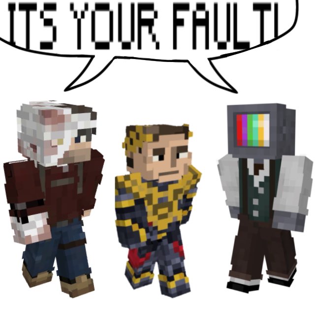 ilikebaccon17's tweet photo. The one least likely to make Wifies angry would be Schpood, but Jonathan and Hummer would always pin the blame on him, so they force Schpood to join in and apologize!#polyfies
.
.
.
https://t.co/J1IigD3OW2 https://t.co/W9X716zOtR