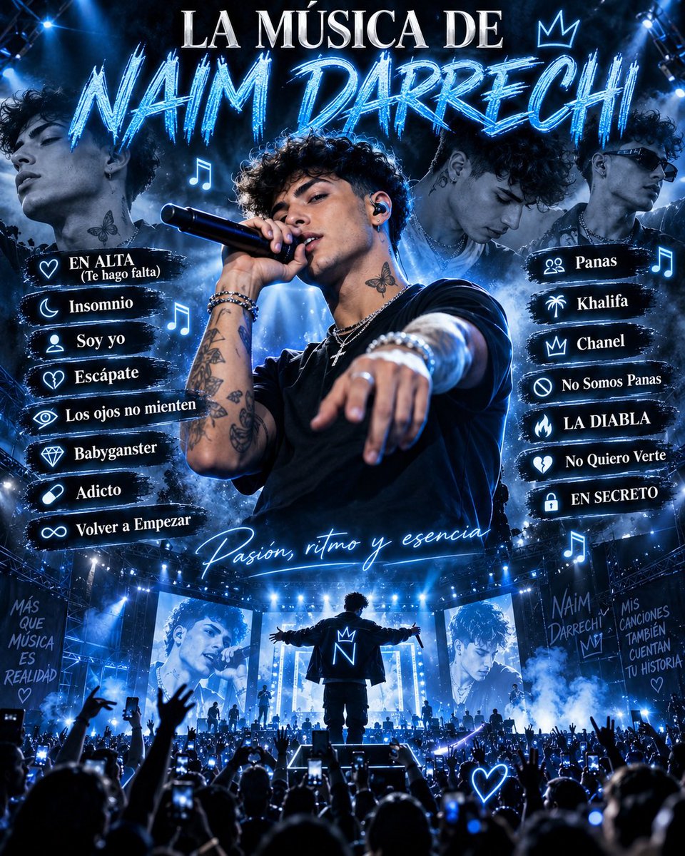 songluna75's tweet photo. Que canción te gusta más de Naim ? 

#NaimNoEstaSolo https://t.co/dRB2LITm4G