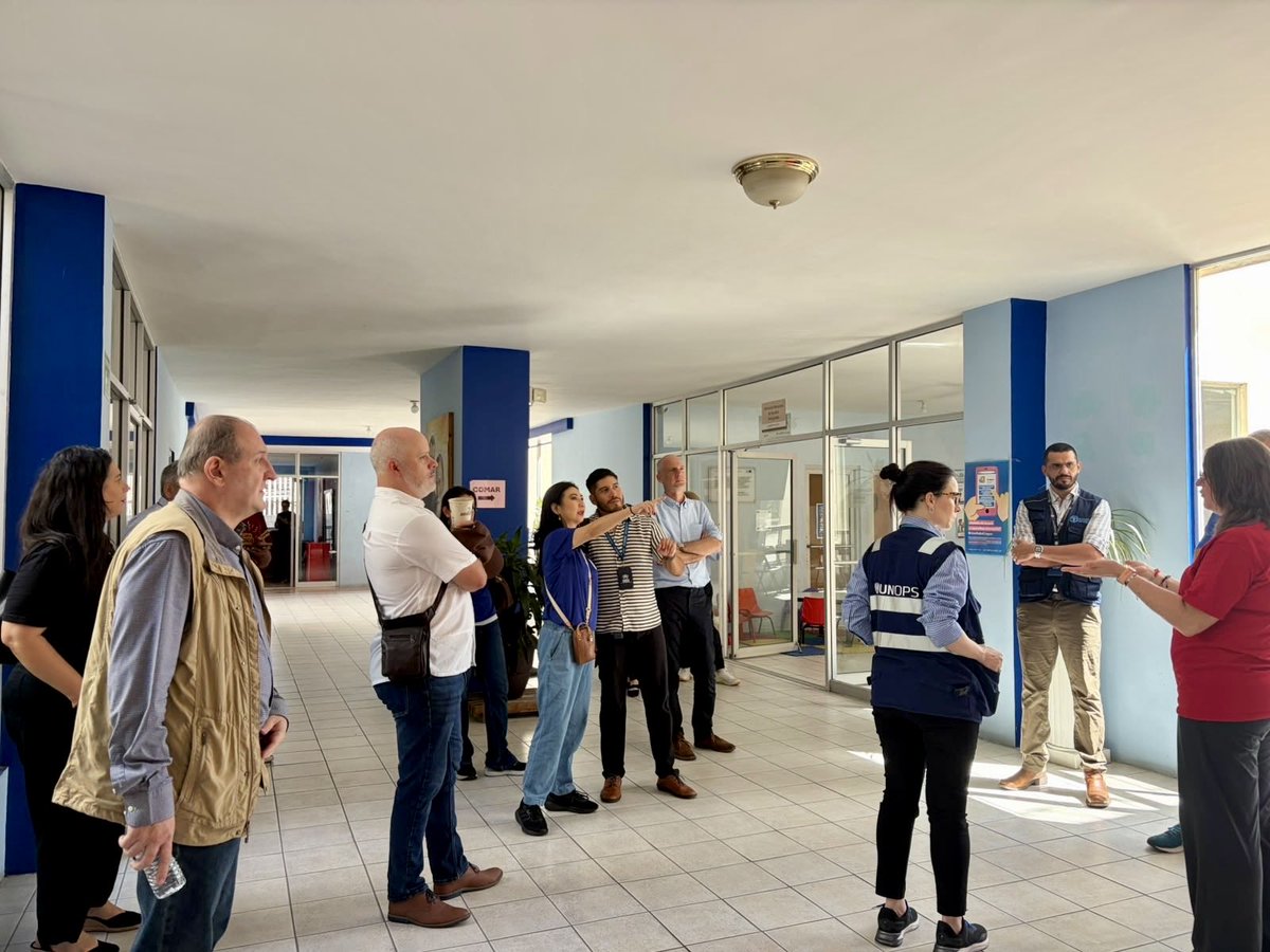 ONUMX's tweet photo. @AllegraBaiocchi 🇺🇳🇲🇽 @AcnurMexico @OIM_Mexico @OITMexico @PNUD_Mexico @UNICEFMexico y @UNOPS_es recorrieron hoy en Tijuana iniciativas y espacios que muestran cómo la cooperación articulada puede traducirse en inclusión y oportunidades para las personas migrantes y refugiadas. https://t.co/lNkaZKXuDa