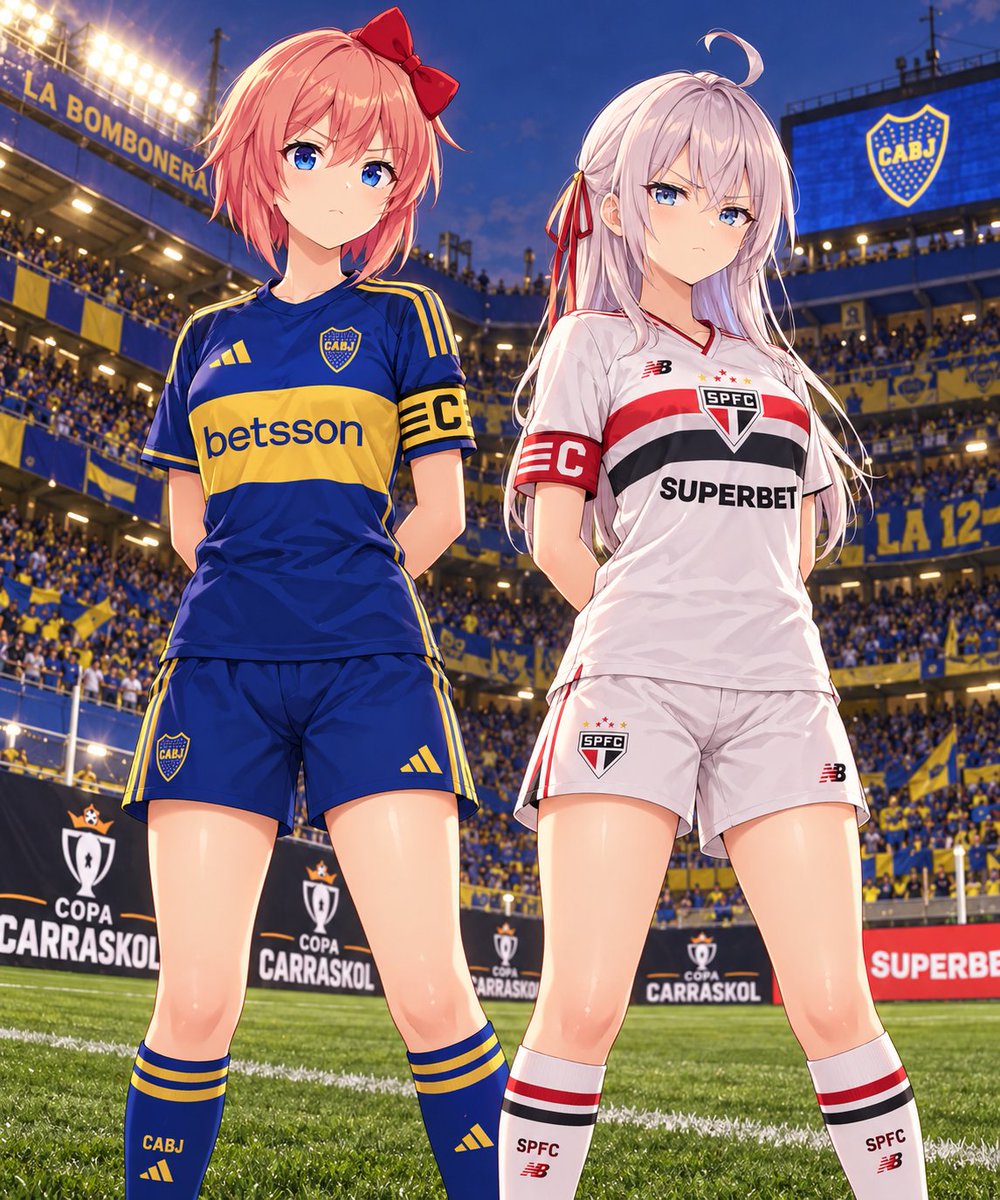 CarroskolCopa's tweet photo. COMECAAAAAAAAAAAAA O JOGO NA LA BOMBONERA! 

AGORAAAAAAA, DEPENDE DE VOCÊS TORCEDORES, QUEM VAI LEVAR ESSE CONFRONTO??????? DE BRASIL E ARGENTINA?????

@Sayori_Argenta 🆚 @BernieHTR010 

#CopaCarraskol
#Resenha
#Sayori
#Ayla https://t.co/lT18vTmOMu