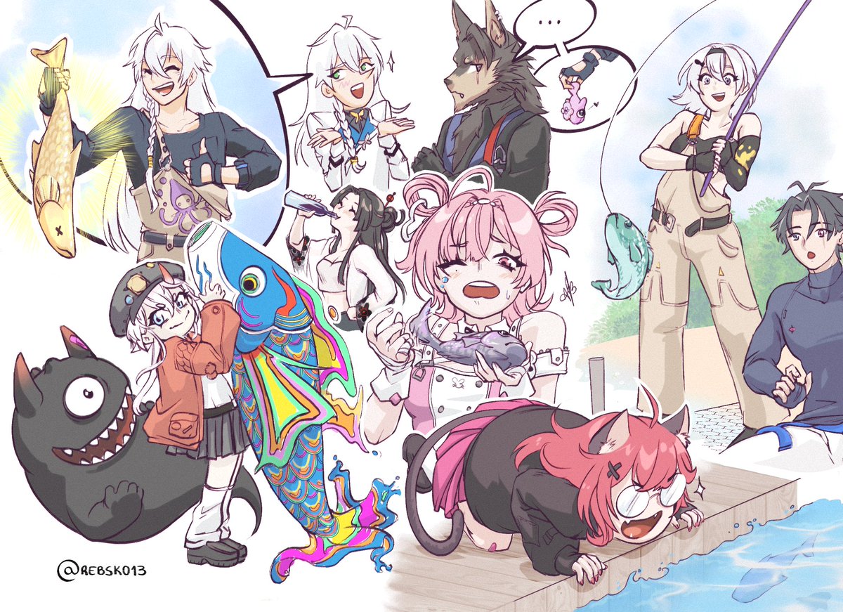 rebsk013's tweet photo. hop on NTE, we got fishing!

#NTE #NTECreator #NevernesstoEverness https://t.co/xOTQDrLWeU