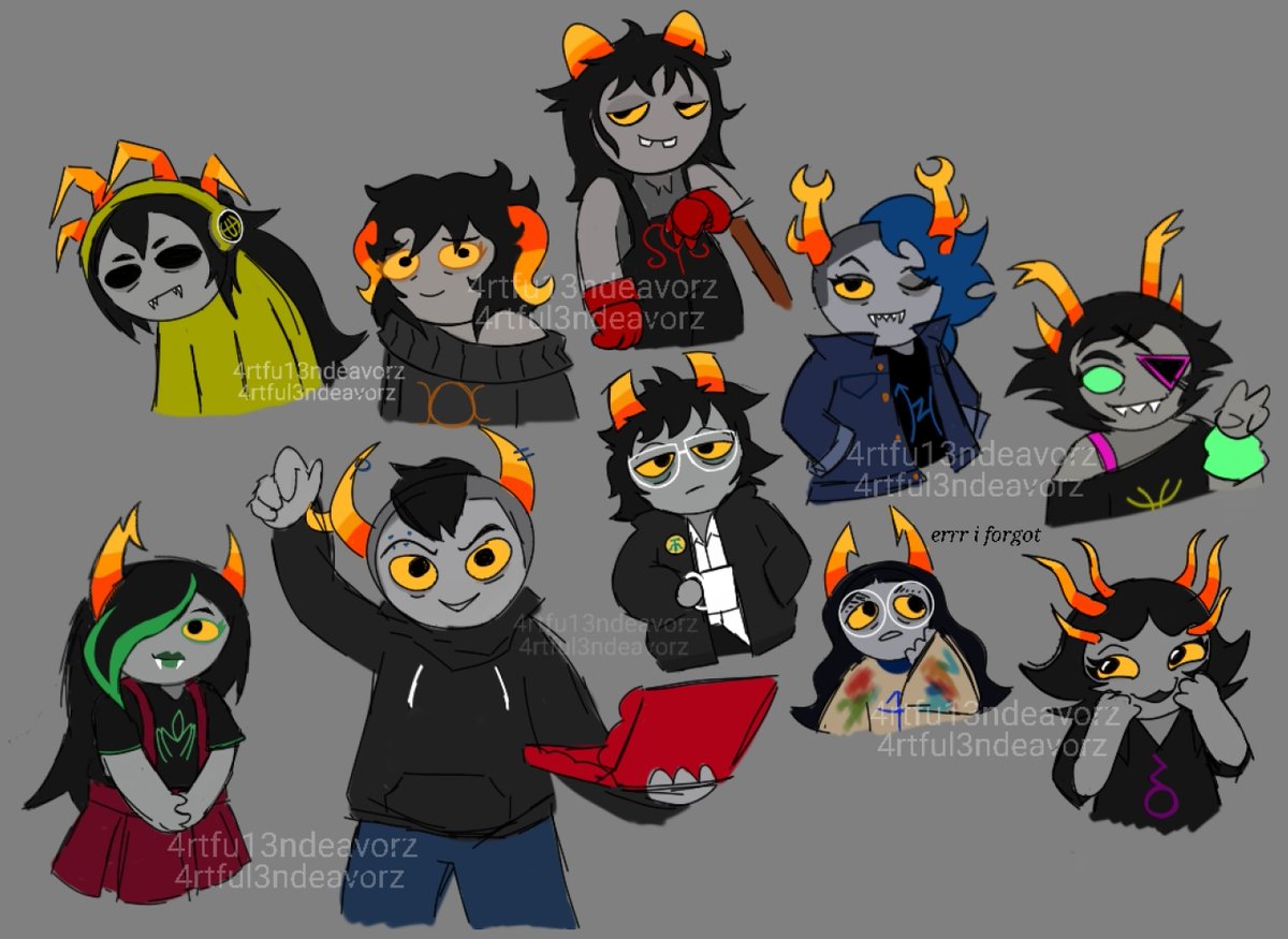 4rtfu13ndeavorz's tweet photo. More hiveswap characters i doodled for the fun of it! I'll probably keep going and drawing more of them,, https://t.co/7GcnTzJMwT