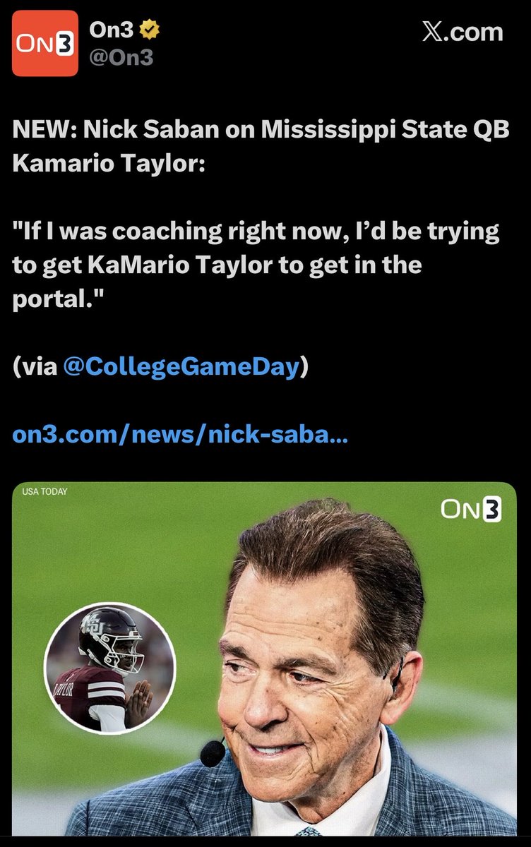 Rebel_Viewpoint's tweet photo. Mississippi State is not allowed to have good football players and Ole Miss is not allowed to have good football coaches without the narrative being “They need to leave as soon as possible”. 

@MichaelBorkey on @MPW_Digital this morning 🔥 https://t.co/4cPSPKSDIL