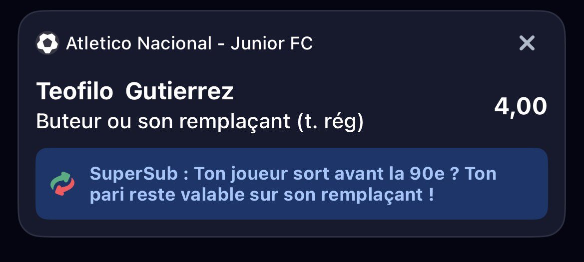 ElMagico290's tweet photo. Buteur en forme dans le championnat colombien 🇨🇴 son équipe est pas du tout favorite et joue à l’extérieur à tenter en fun je prends avec la garantie remplaçant https://t.co/2Uf9qA8v4H