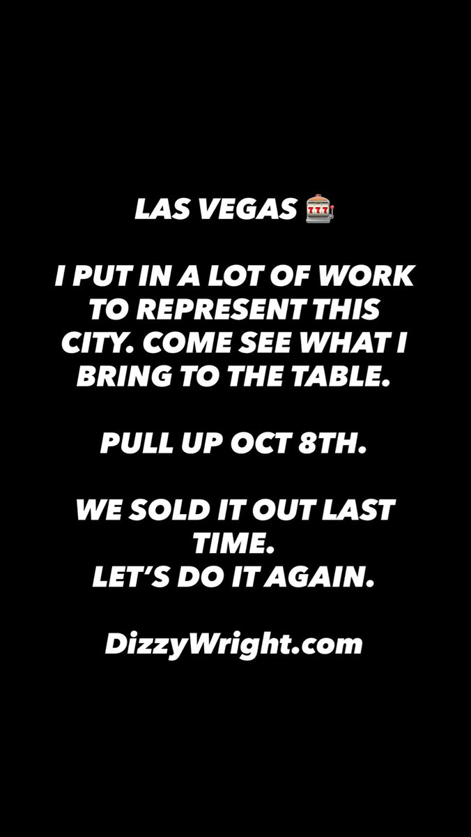 DizzyWright's tweet photo. HOME TEAM. 🏠🎰

OCT 8TH I NEED Y’ALL IN THE BUILDING. https://t.co/xSD1uZvr0N