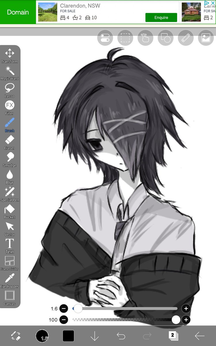 abstraxctangel's tweet photo. i drew fanart of shuu but im not good at digitalart @psychoscara idk if i tagged the right person  #shuu #fanart #scaramouche #digitlart #smallartist https://t.co/88wnbKPUuD