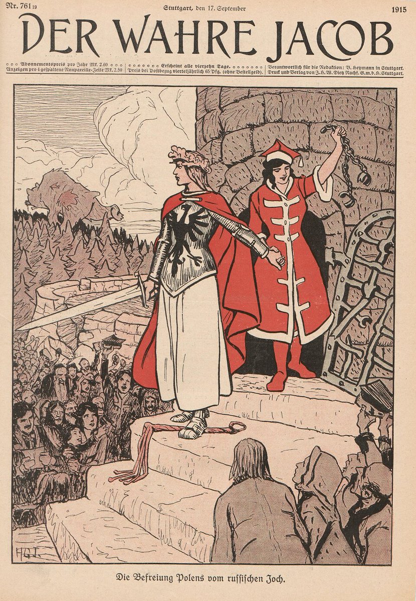 SocDem_Erika's tweet photo. Central Powers also had their share of yuri, for example here we have German Empire as a lesbian knight liberating her princess (Poland) from an evil dragon (Russia) https://t.co/ZtN7DVdLnN