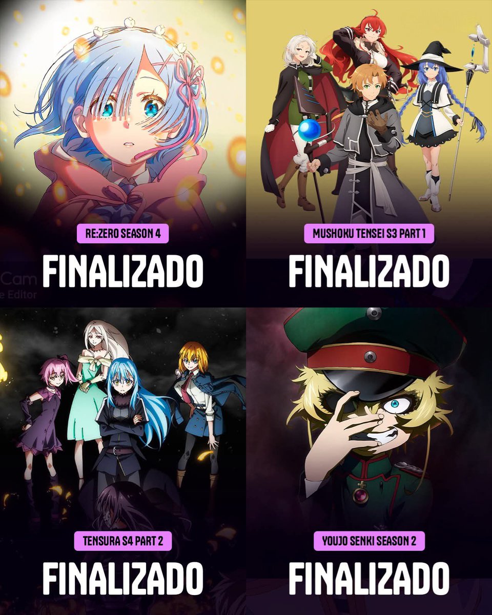 AnimetrendsLA's tweet photo. ¡GRACIAS POR UNA TEMPORADA DE ISEKAI LEGENDARIA! 😭 https://t.co/lH7Z7sRtUc