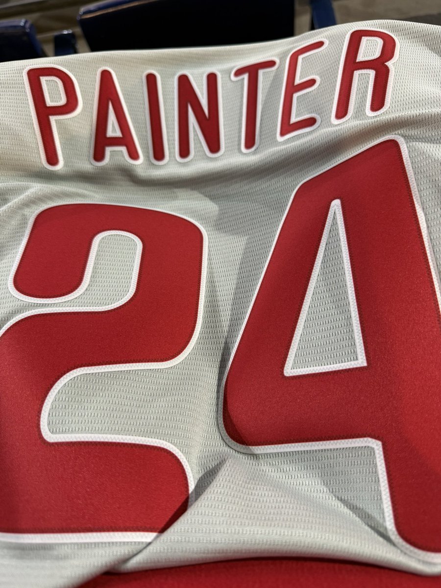 AndyPainterMuse's tweet photo. @Phillies Got this after his first start. He’s coming around! https://t.co/TbBhTtVakH