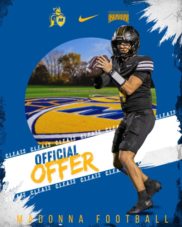 Huntera32008370's tweet photo. After a great conversation from coach @Coach_Crocker53 I’m blessed too receive an offer too @MUCrusadersFB!! AGTG #12

@FlintPrepFan @MichFBFrenzy @TheD_Zone @PrepRedzoneMI https://t.co/dbXeV7VHfh