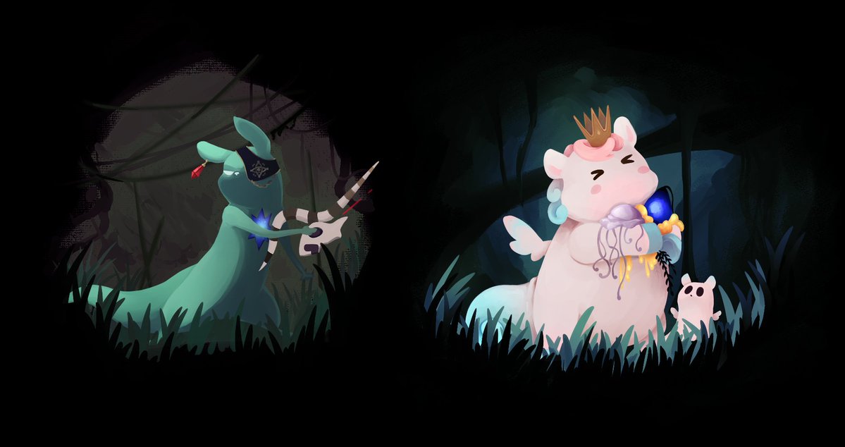 A_Setth's tweet photo. All the Chrysos heirs as Slugcats that I have done so far!! 

#HonkaiStarRail https://t.co/6aKFrbGtGk